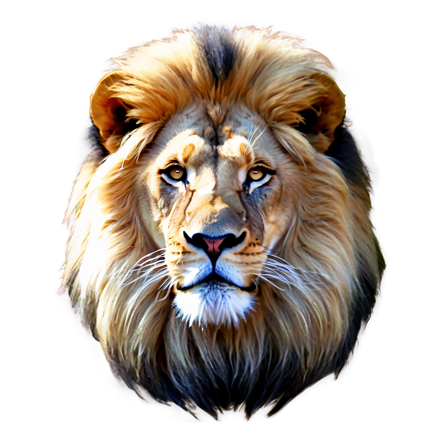 Ethereal Lion Face Png Hxu19 PNG image