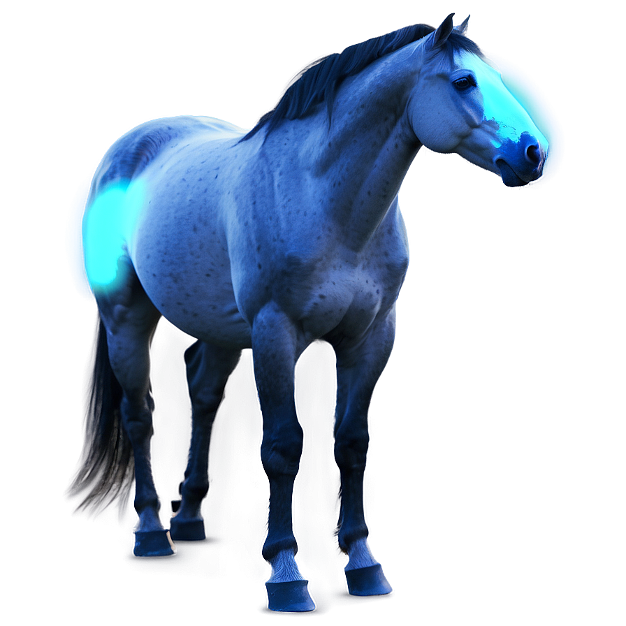 Ethereal Mustang Horse Glow Png Gta PNG image