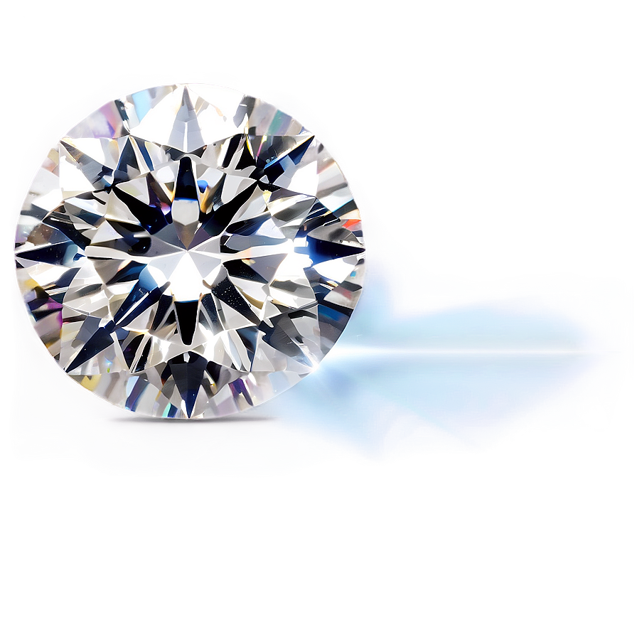 Ethereal Round Diamond Png 06282024 PNG image