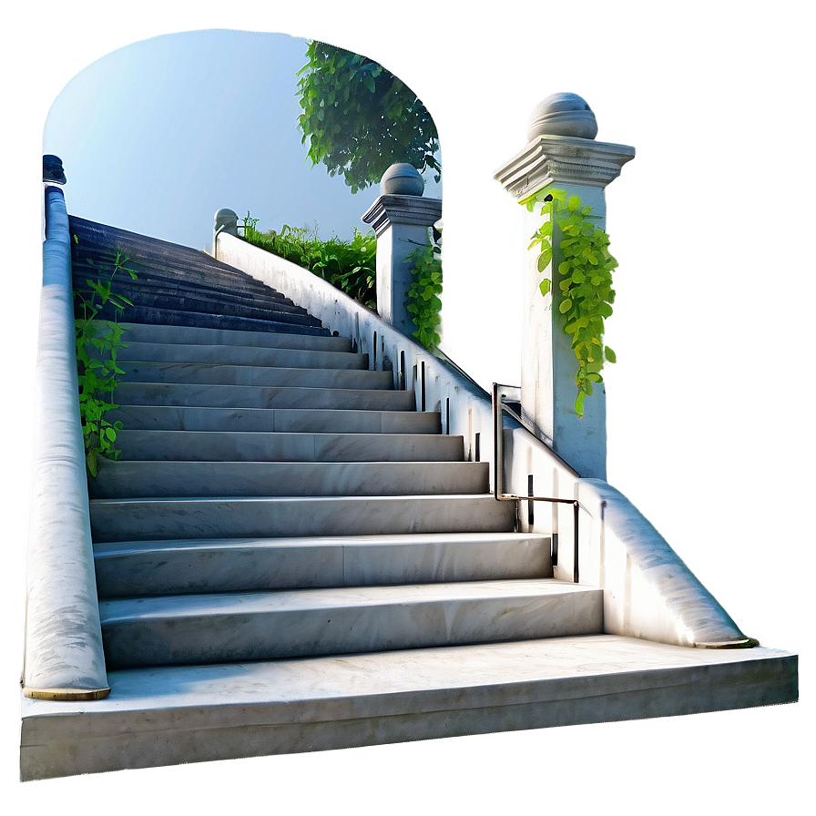 Ethereal Stairway Artwork Png 06252024 PNG image