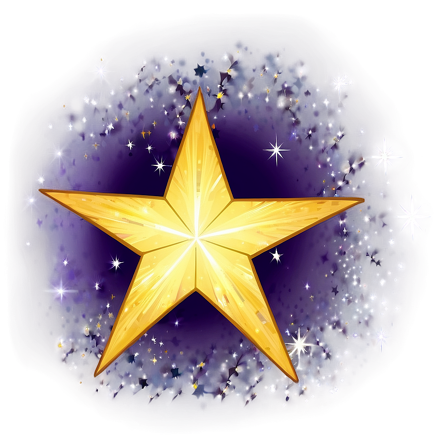 Ethereal Star Sparkle Png 06132024 PNG image