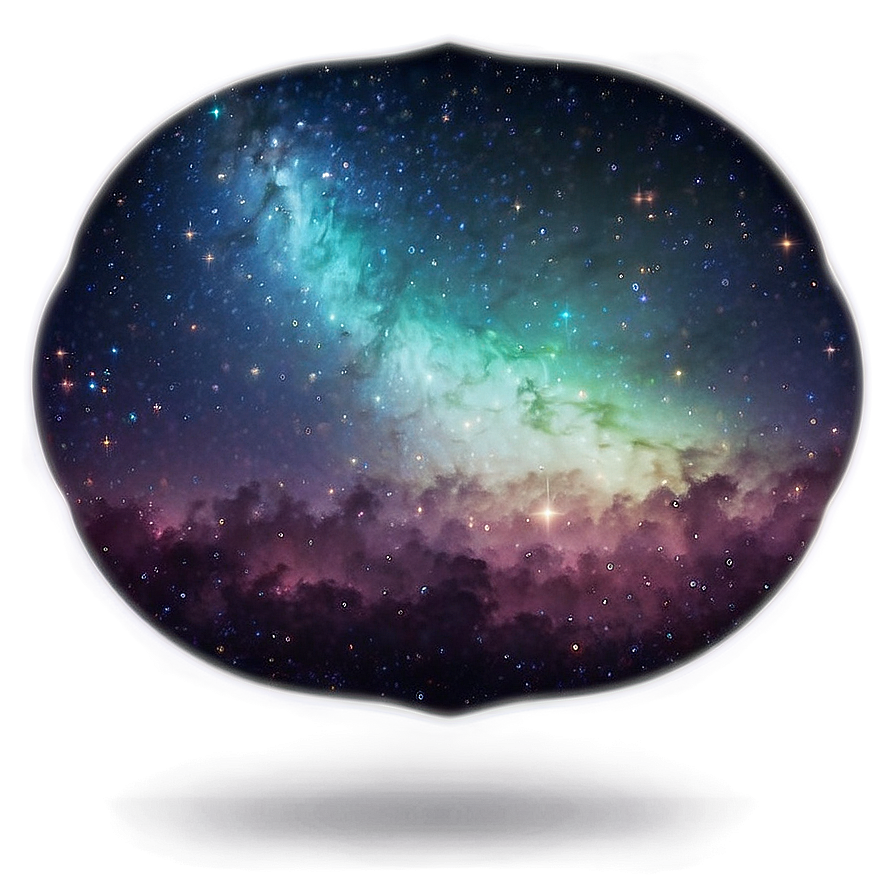 Ethereal Starry Sky Png Ycy57 PNG image