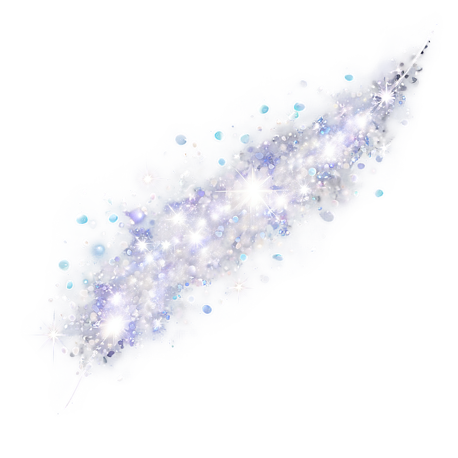 Ethereal White Glitter Haze Png Wlv PNG image