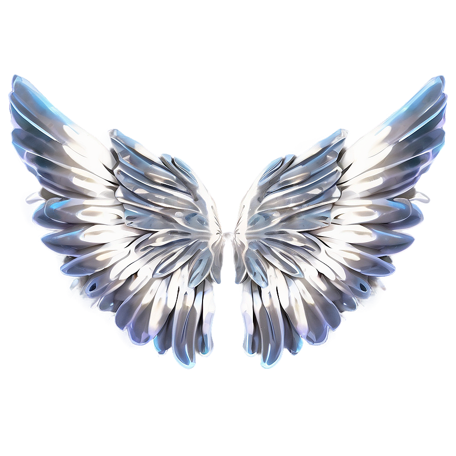 Ethereal White Wings Graphics Png 97 PNG image