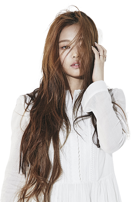 Ethereal Woman White Dress PNG image