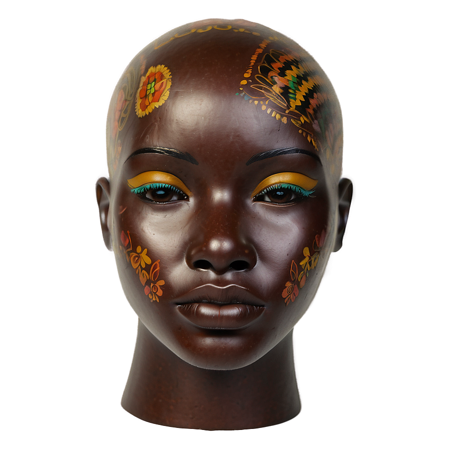 Ethnic Diversity Mannequin Head Png 06282024 PNG image