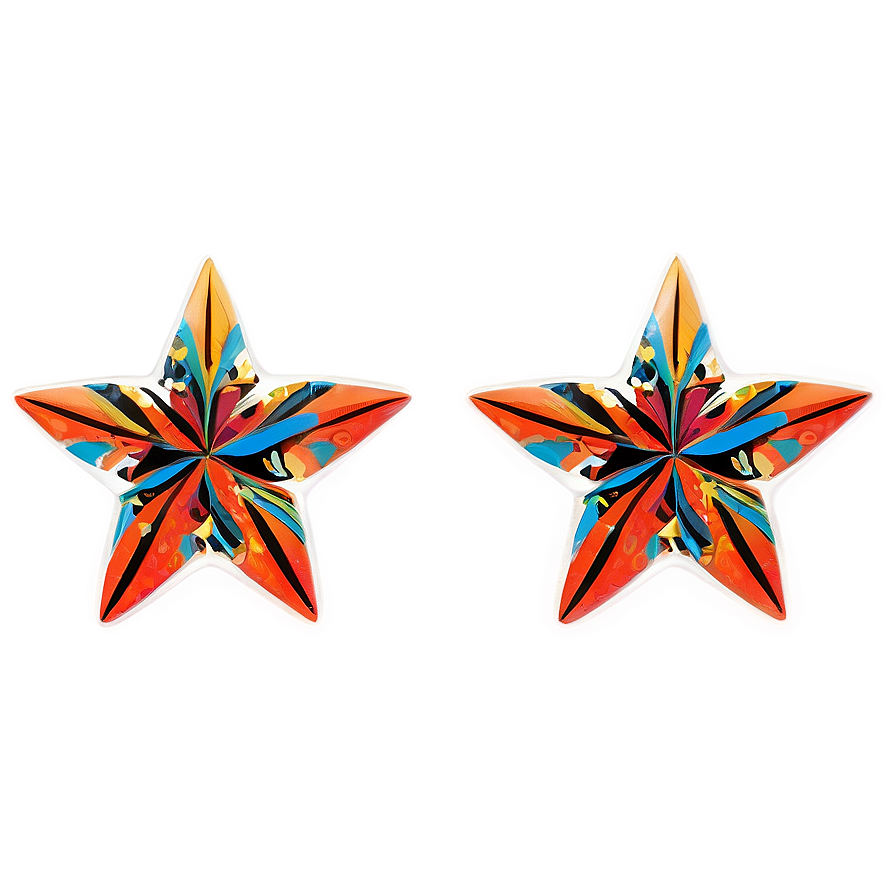 Ethnic Star Pattern Png 06132024 PNG image