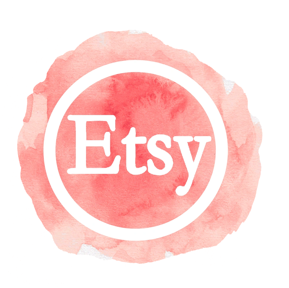 Etsy Logo Watercolor Background PNG image