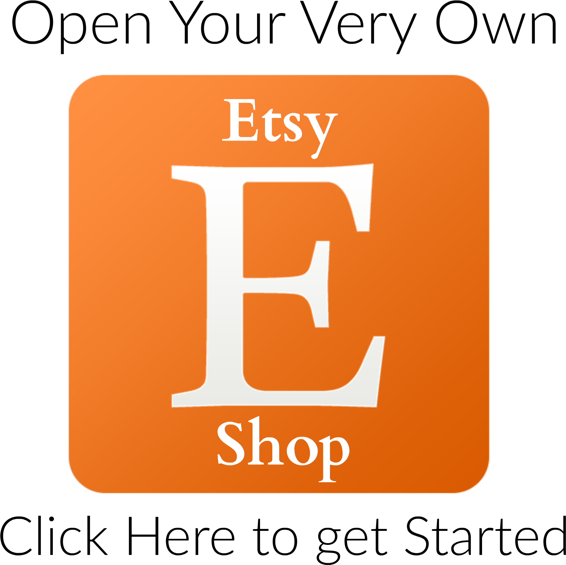 Etsy Shop Promotional Graphic PNG image