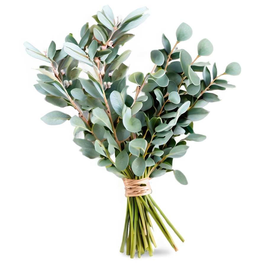 Eucalyptus Bouquet Png Amb PNG image