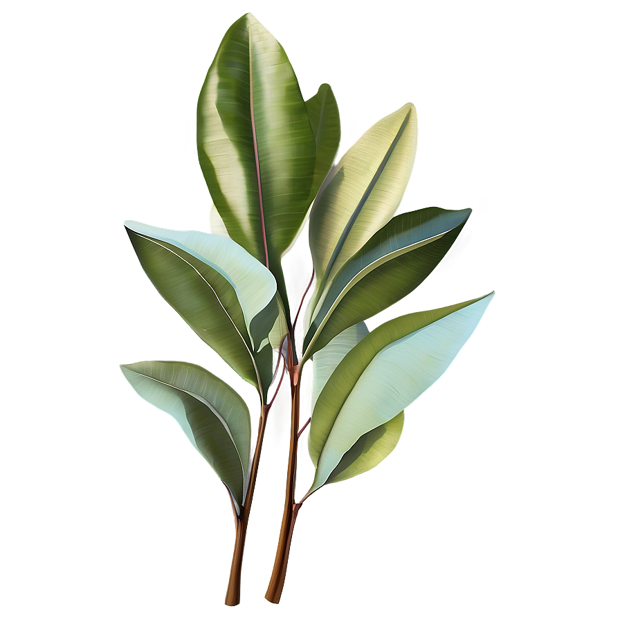 Eucalyptus Leaves Sketch Png Hrj76 PNG image