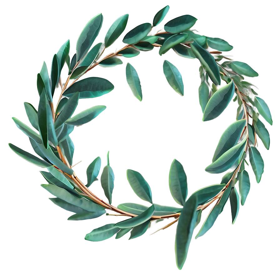 Eucalyptus Wreath Png Gde81 PNG image