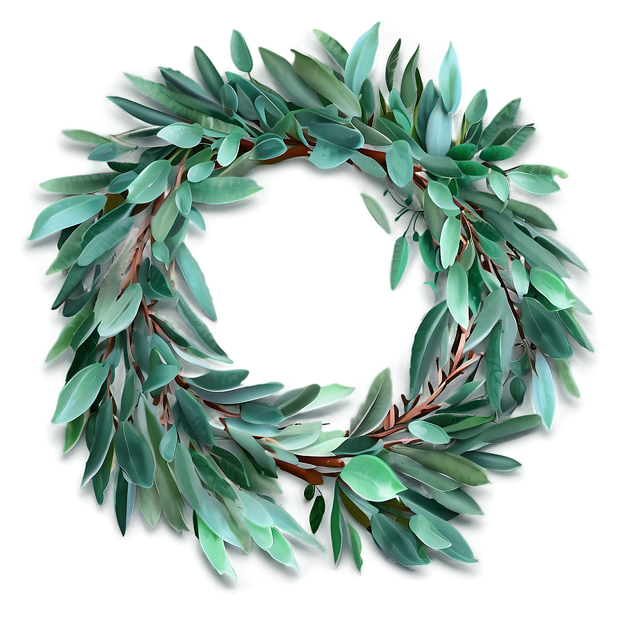 Eucalyptus Wreath Png Wcs PNG image