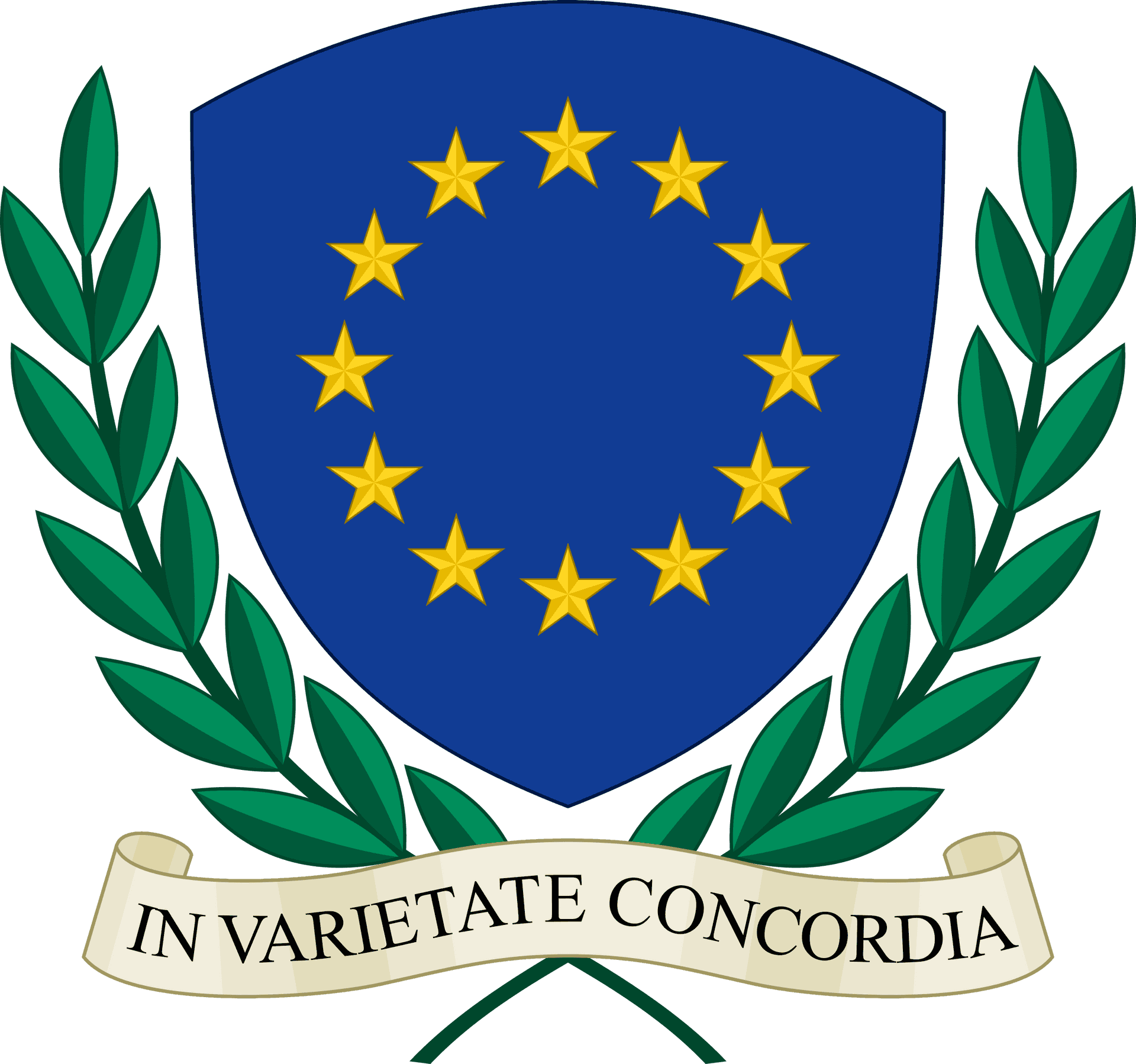 European Union Emblem PNG image