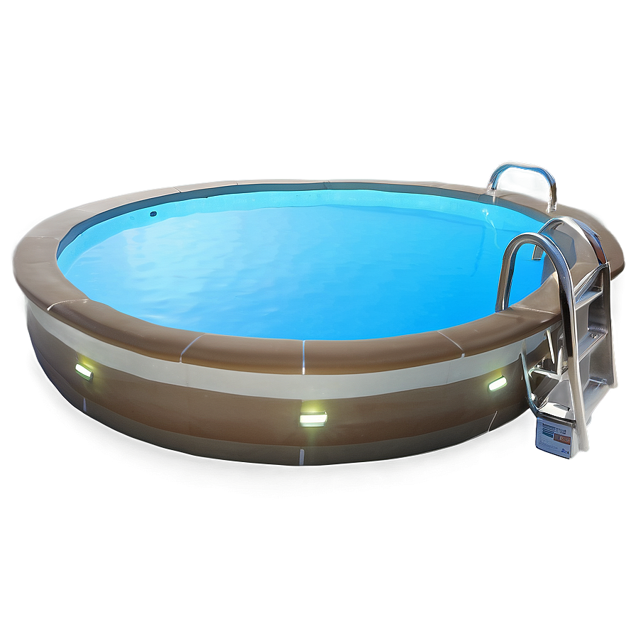 Evening Pool Water Glow Png Afr82 PNG image