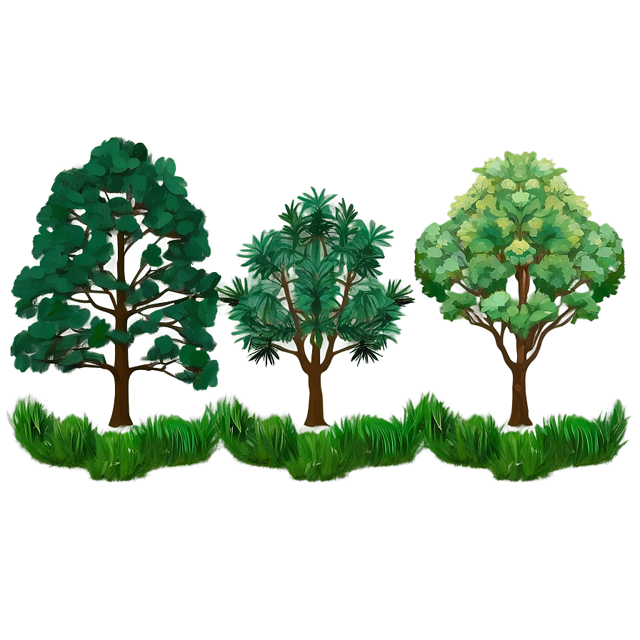 Evening Tree Line Png Gsu PNG image