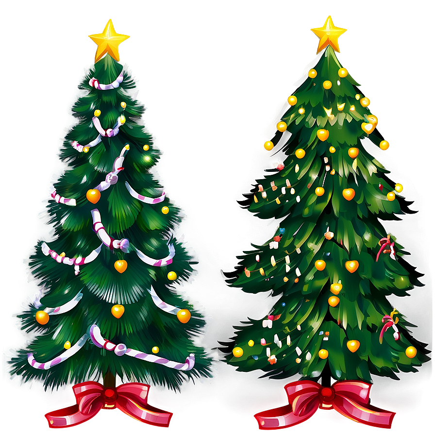 Evergreen Christmas Tree Png 13 PNG image