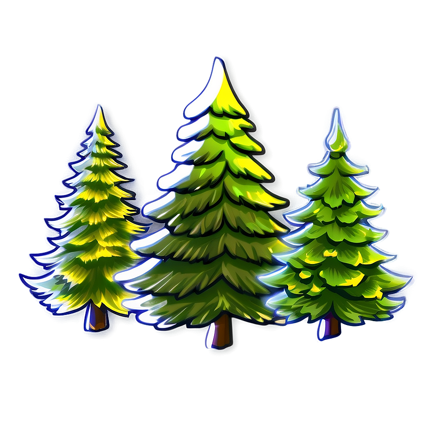 Evergreen Tree Sketch Png Mvq3 PNG image