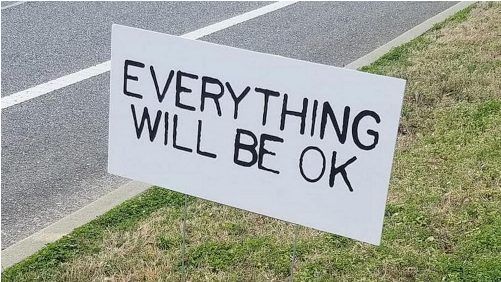 Everything Will Be O K Sign PNG image