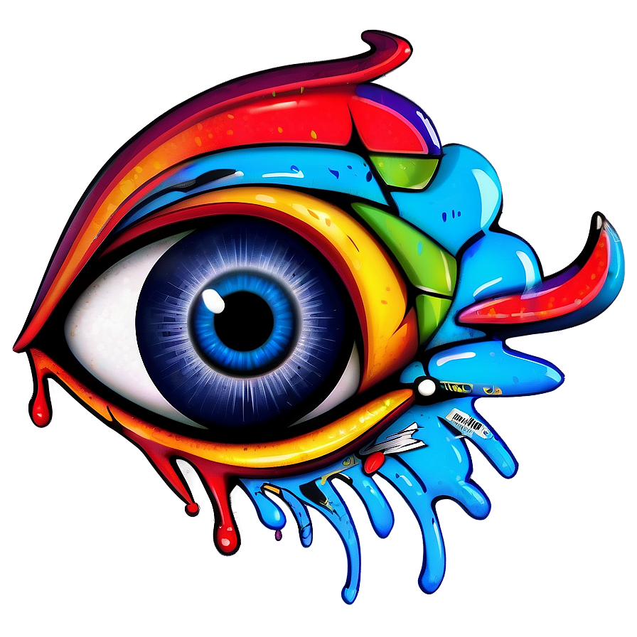 Evil Eye Graffiti Png 58 PNG image