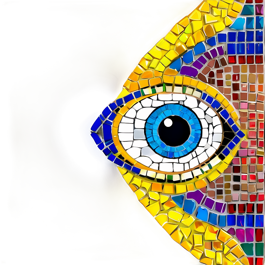 Evil Eye Mosaic Png Mir PNG image