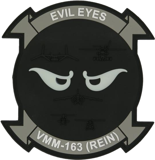 Evil Eyes Military Patch PNG image