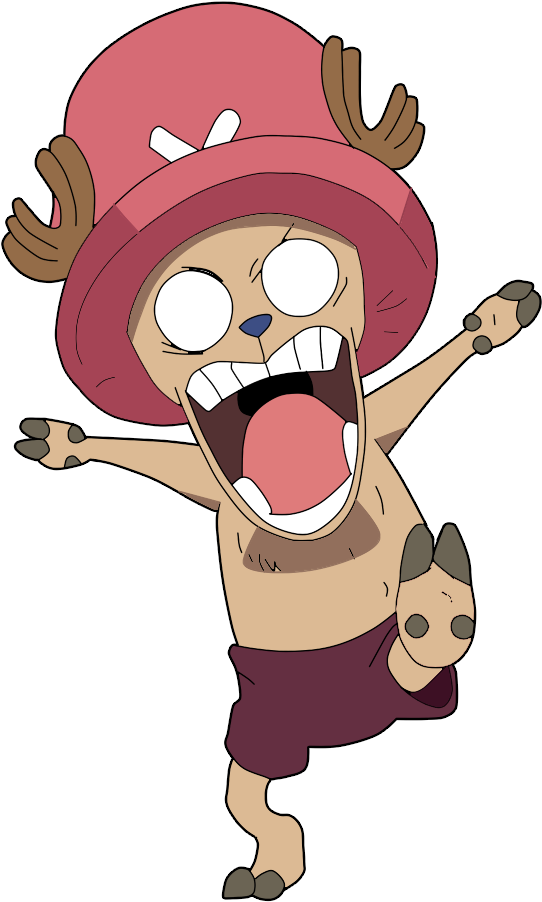 Excited Anime Character Chopper.png PNG image