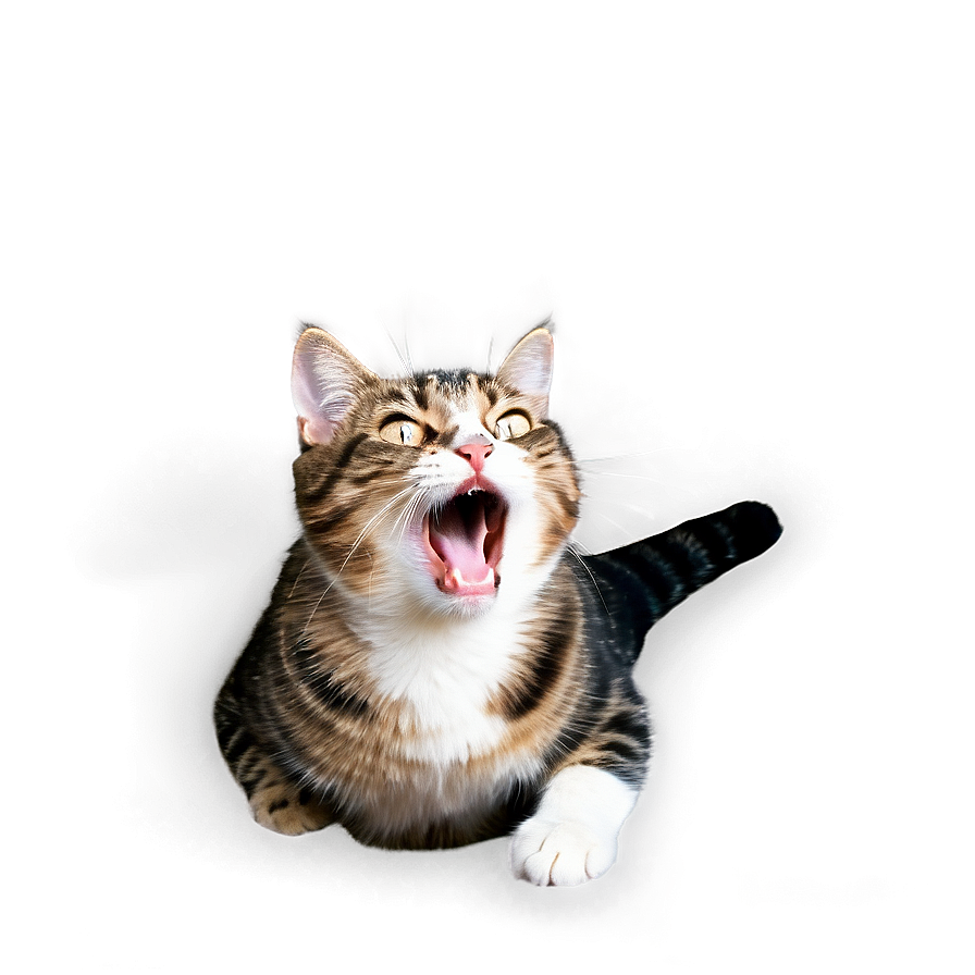 Excited Cat Meme Png Ejn PNG image