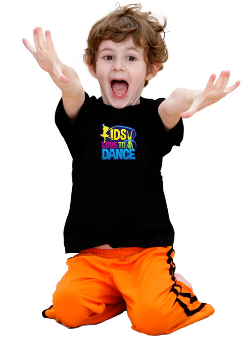 Excited Child Dancing PNG image