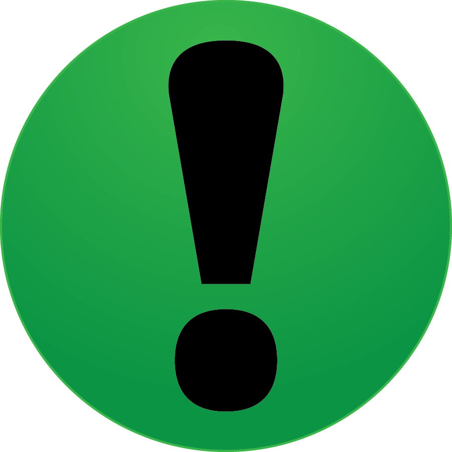 Exclamation Mark Alert Sign PNG image