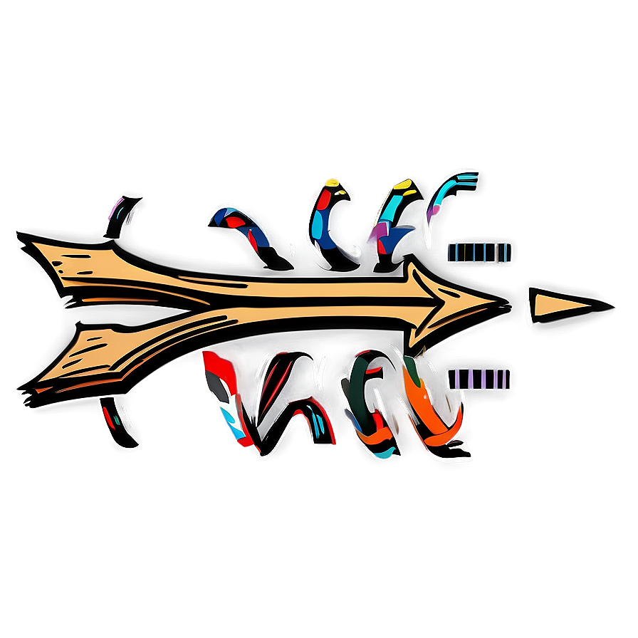 Exclusive Hand Drawn Arrow Png Vdm PNG image