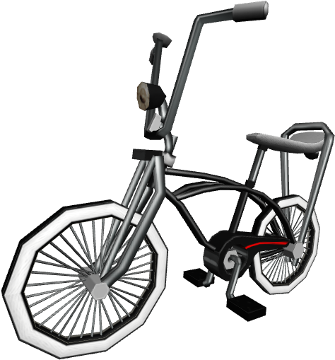 Exercise Bike3 D Model PNG image