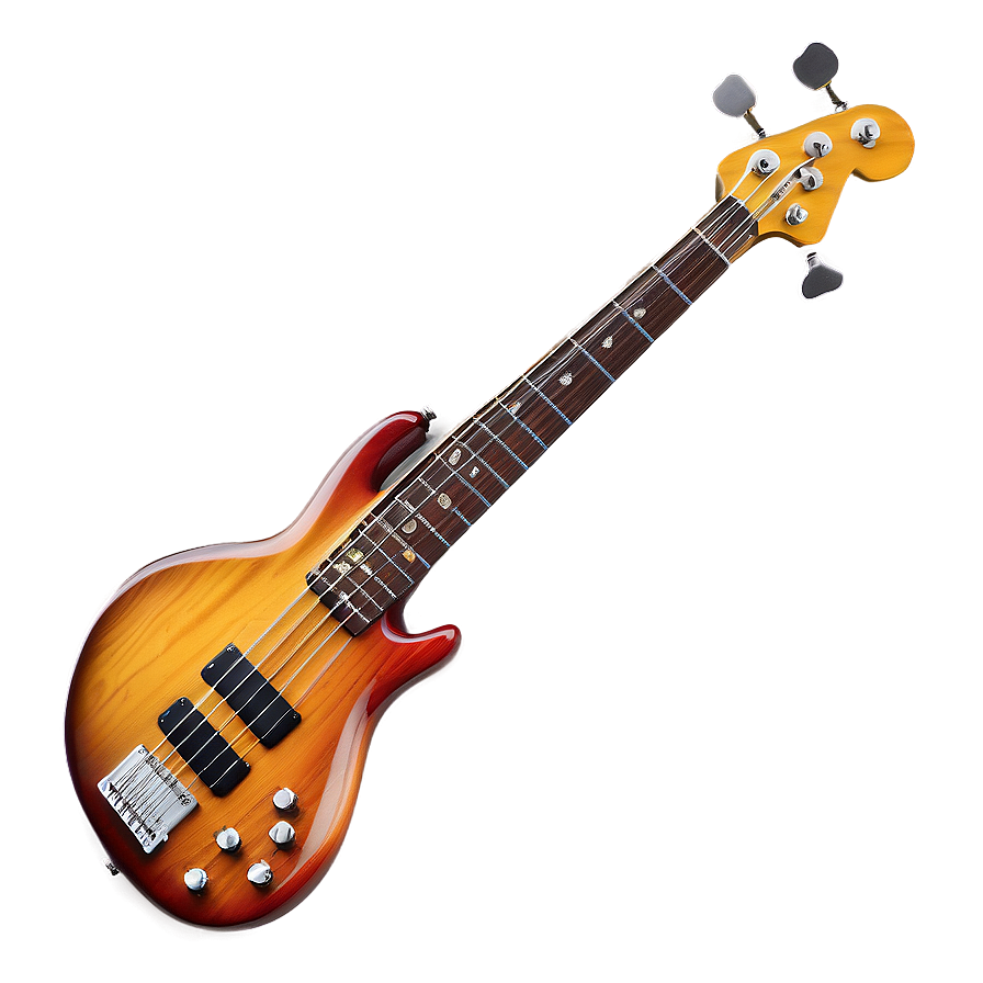 Exotic Bass Guitar Png Qis PNG image