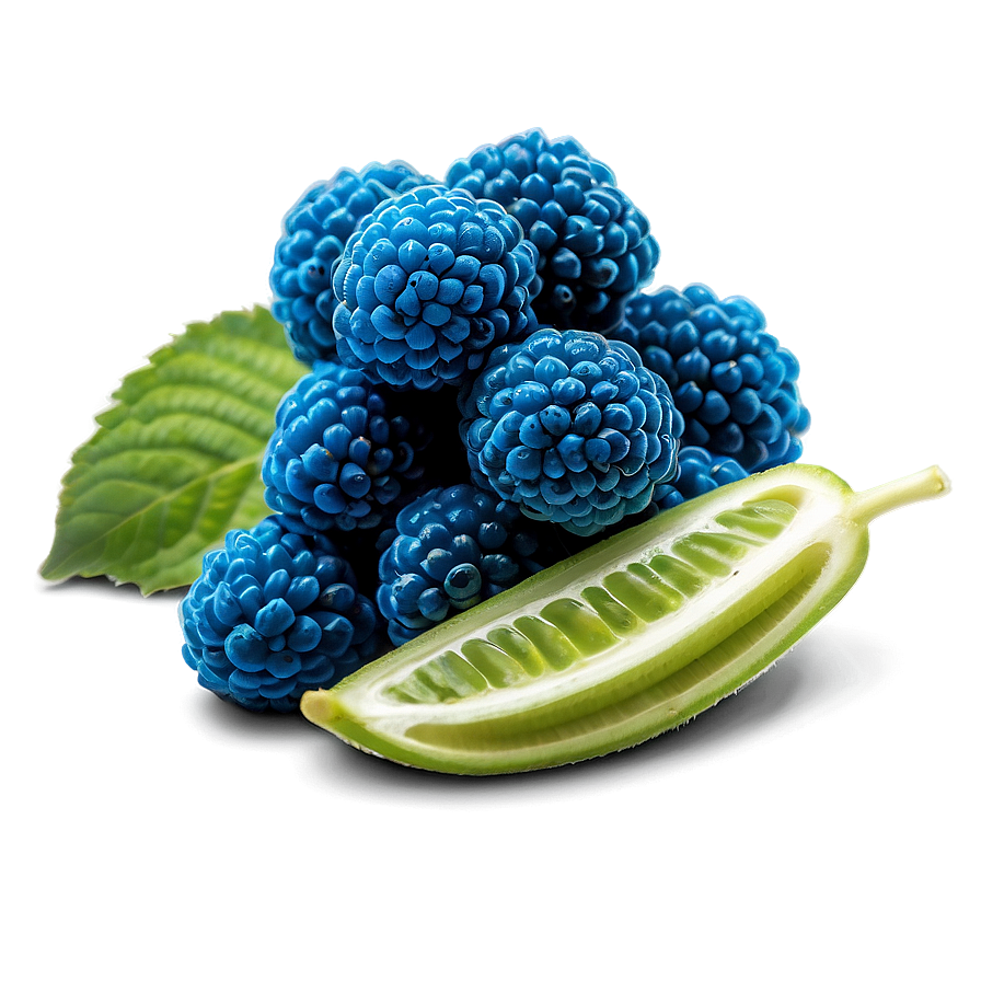 Exotic Blue Raspberry Png Bwr PNG image