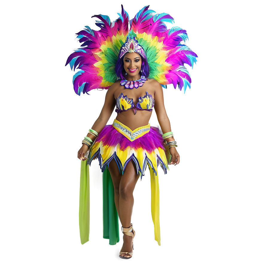 Exotic Carnival Costumes Png 19 PNG image