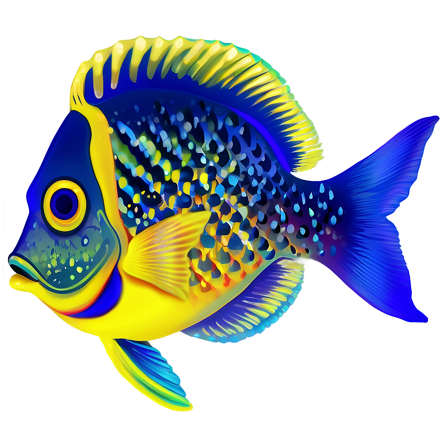 Exotic Fish Silhouette Png 50 PNG image