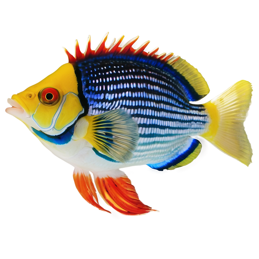 Exotic Fish Species Png 06132024 PNG image