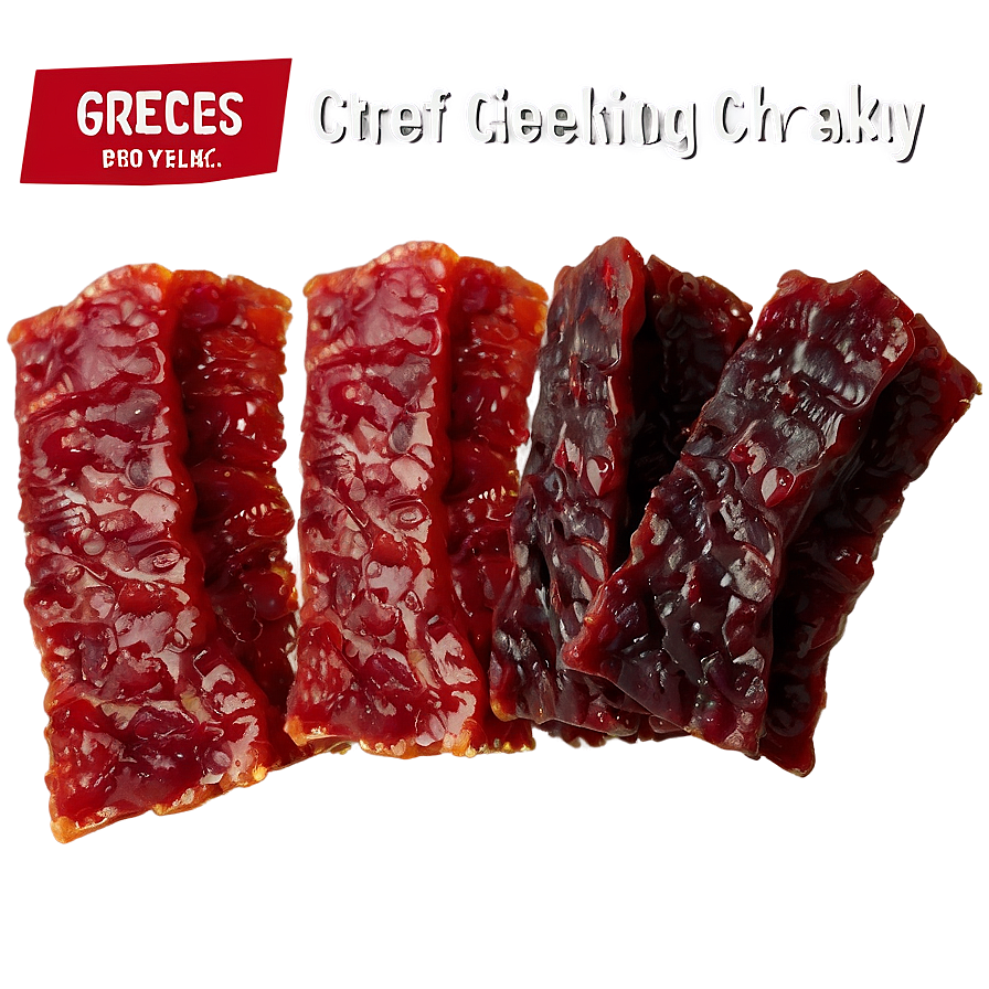 Exotic Flavor Beef Jerky Png 06132024 PNG image