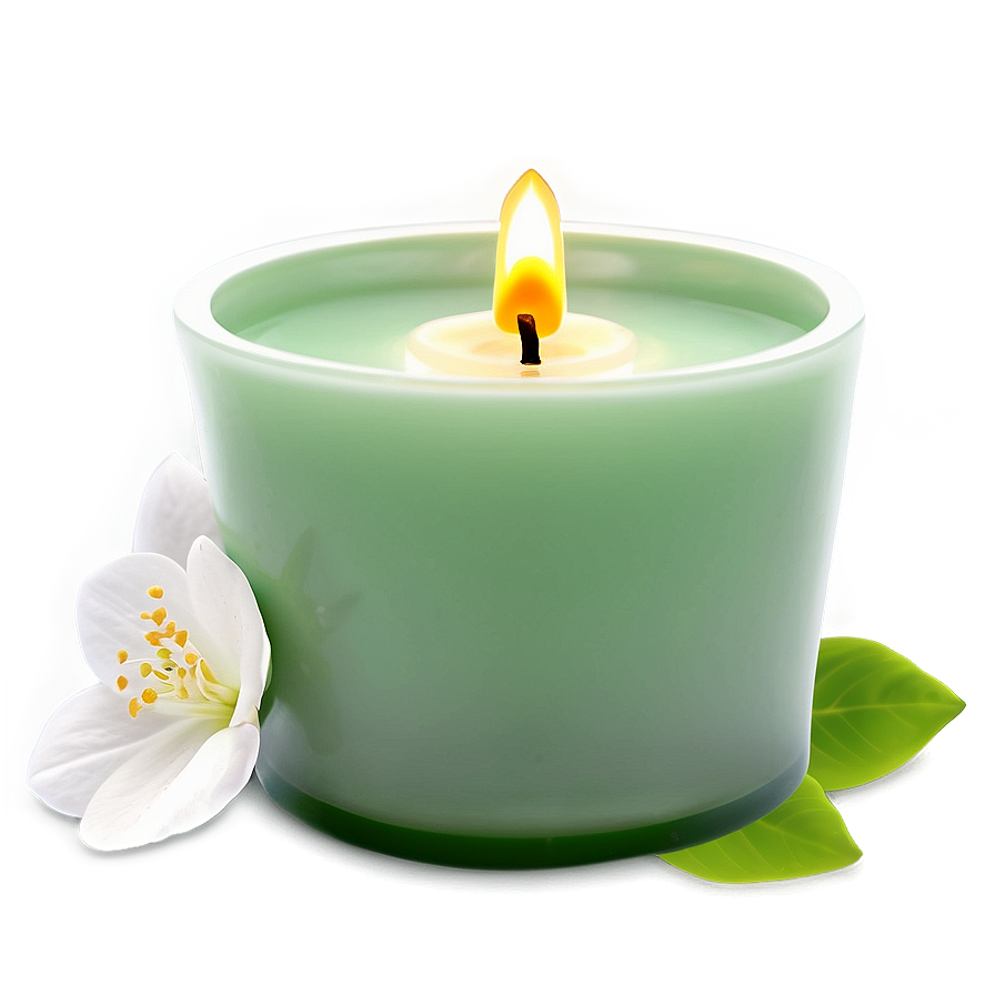 Exotic Jasmine Candle Png Bsf PNG image