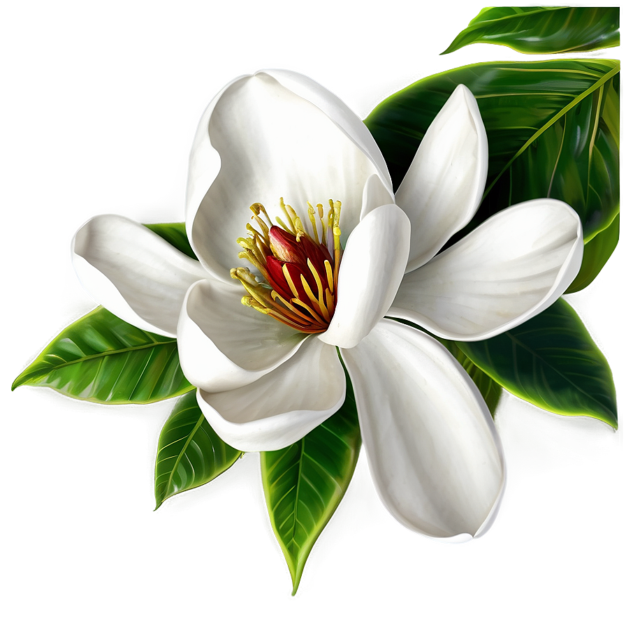 Exotic Magnolia Flower Png 31 PNG image