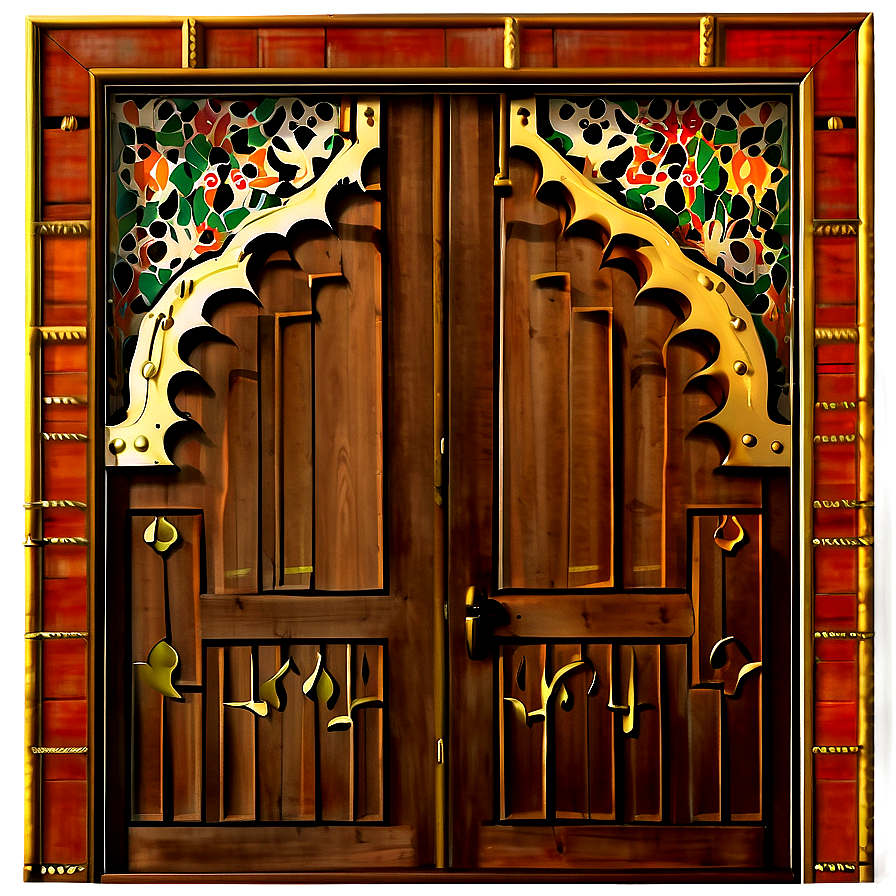 Exotic Moroccan Door Png 94 PNG image