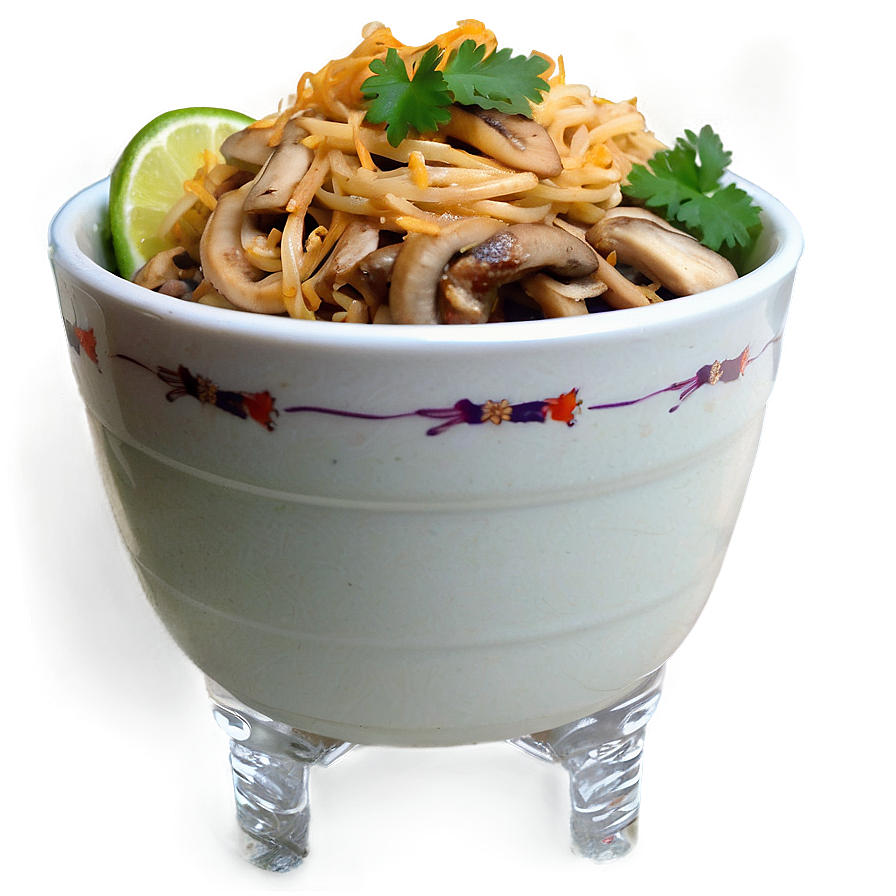 Exotic Mushroom Pad Thai Png 11 PNG image