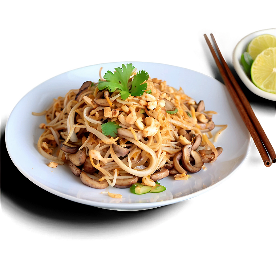 Exotic Mushroom Pad Thai Png 37 PNG image