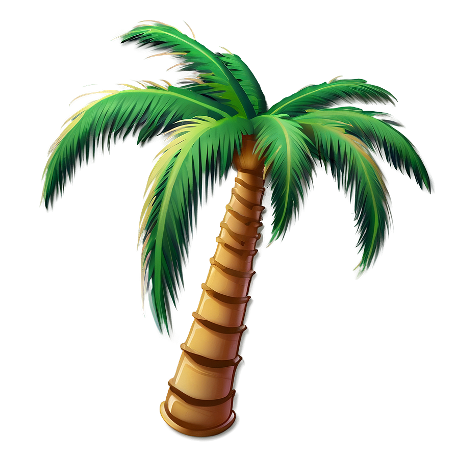 Exotic Palm Tree Emoji Png Pmp PNG image