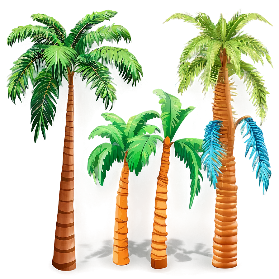 Exotic Palm Trees Png Ndx74 PNG image