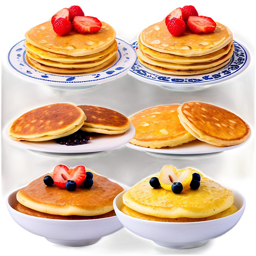 Exotic Pancake Varieties Png Asy PNG image