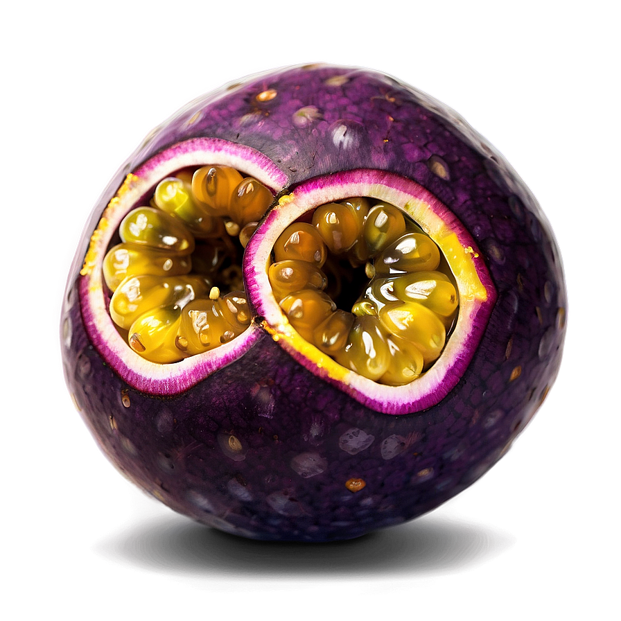 Exotic Passion Fruit Whole Png 06252024 PNG image