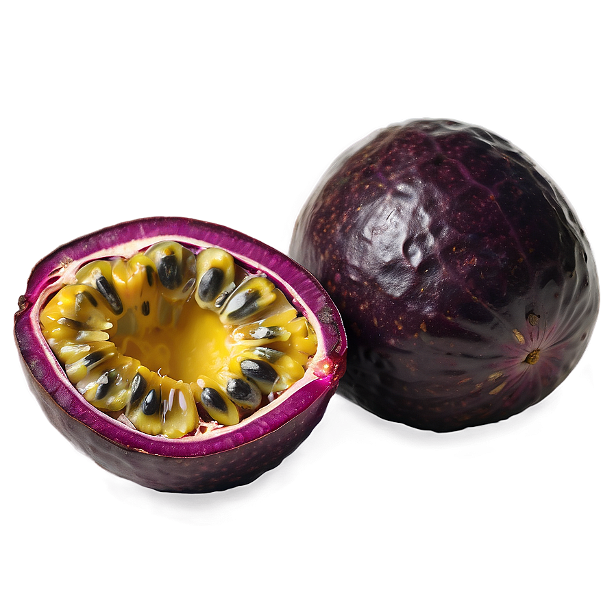 Exotic Passion Fruit Whole Png Fiv74 PNG image