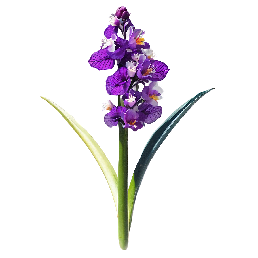 Exotic Purple Bloom Png 05242024 PNG image