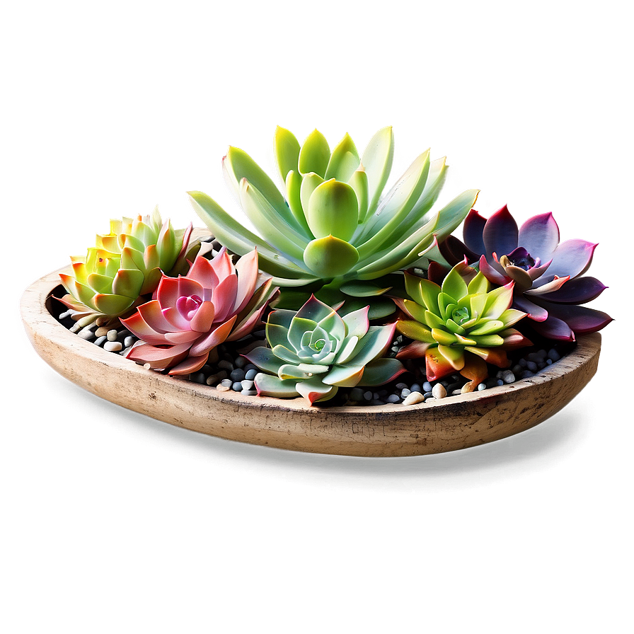 Exotic Succulents Assortment Png 4 PNG image